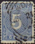 Stamps Netherlands -  HOLANDA INDIAS Netherlands Indies 1884 Scott 22 Sello Numeros Valores Numericos
