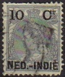 Sellos de Europa - Holanda -  HOLANDA INDIAS Netherlands Indies 1900 Scott 31 Sellos Reina Guillermina Wilkelmina