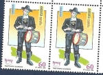 Stamps Spain -  America-España - UPAEP - Trajes Típicos - Salamanca - Charro
