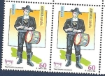 Sellos de Europa - Espa�a -  America-España - UPAEP - Trajes Típicos - Salamanca - Charro