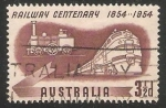 Sellos de Oceania - Australia -  Transporte ferroviario australiano
