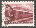 Stamps Hungary -  Locomotiva a diesel