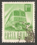 Stamps Romania -  Tren eléctrico a diesel