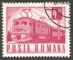 Stamps Romania -  Tren electrico