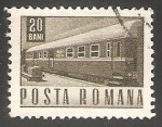 Sellos de Europa - Rumania -  Tren de correo