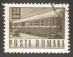 Stamps Romania -  Tren de correo