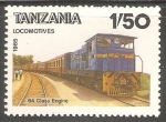 Sellos de Africa - Tanzania -  Locomotiva Class 64