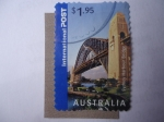Stamps Australia -  Puente Bahía de Sidney - Sydney Harbour Brige.