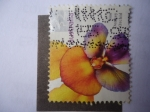 Stamps Australia -  Donkey Orchid - Orquidea.