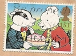 Stamps United Kingdom -  Greeting  cards