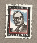Stamps Hungary -  Salvador Allende