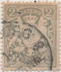 Stamps Germany -  Baviera Y & T Nº 58