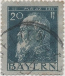 Stamps : Europe : Germany :  Baviera Y & T Nº 79