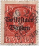 Stamps : Europe : Germany :  Baviera Y & T Nº 120