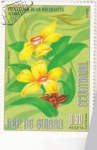 Stamps Equatorial Guinea -  F L O R E S-PROTECCIÒN DE LA NATURALEZA