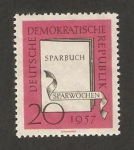 Stamps Germany -  324 - semana del ahorro, carnet 