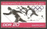 Sellos de Europa - Alemania -  1416 - Olimpiadas de invierno en Sapporo 
