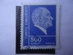 Stamps Turkey -  Mustafa Kemal Ataturk 1881-1938