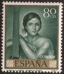 Stamps Spain -  Romero de Torres. 