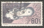 Sellos de Europa - Checoslovaquia -  Naves Espaciales