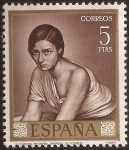 Stamps Spain -  Romero de Torres. 