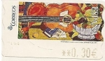 Stamps Spain -  ATM - Guitarra con frutas - Sammer Gallery