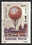 Stamps Hungary -  Globos Aerostáticos