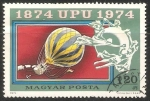 Stamps Hungary -  Globos Aerostáticos