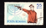 Stamps : Europe : Romania :  Campeonato europeo de tiro 1965