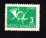 Stamps : Europe : Romania :  Porto