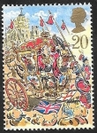 Sellos de Europa - Reino Unido -  1412 - 800 Anivº de la carga de Lord Maire de Londres