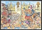 Stamps United Kingdom -  1413 y 1414 - 800 Anivº de la carga de Lord Maire de Londres