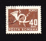 Stamps : Europe : Romania :  Porto