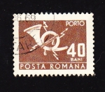 Stamps Romania -  Porto