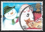 Stamps United Kingdom -  1656 - Papa Noel