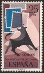 Stamps Spain -  Día Mundial del Sello  1965  25 cts