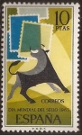 Stamps Spain -  Día Mundial del Sello  1965  10 ptas