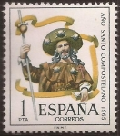 Sellos de Europa - Espa�a -  Año Santo Compostelano  1965  1 pta