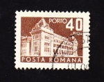 Stamps : Europe : Romania :  Edificio