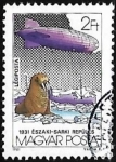 Stamps Hungary -  Zeppelin, Icebreaker 