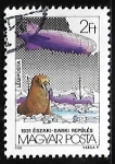 Stamps Hungary -  Zeppelin, Icebreaker 