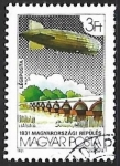 Stamps Hungary -      Zeppelin
