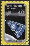 Stamps Hungary -  Sputnik 2