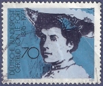 Stamps Germany -  ALEMANIA Gertrud Von Le Fort 70 (3)