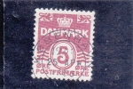 Stamps Denmark -  C I F R A