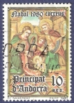 Stamps Andorra -  ANDORRA Nadal 1980 10 (2)