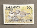 Stamps Barbados -  Aves