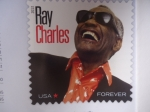 Sellos de America - Estados Unidos -  Músico: Ray Charles (Jazz,Contry)