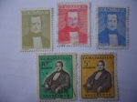 Stamps Colombia -  Francisco de Paula Santander 1792-1840 - ¨El hombre de las leyes¨