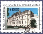 Stamps Argentina -  ARG Centenario del Círculo Militar $1000 (2)